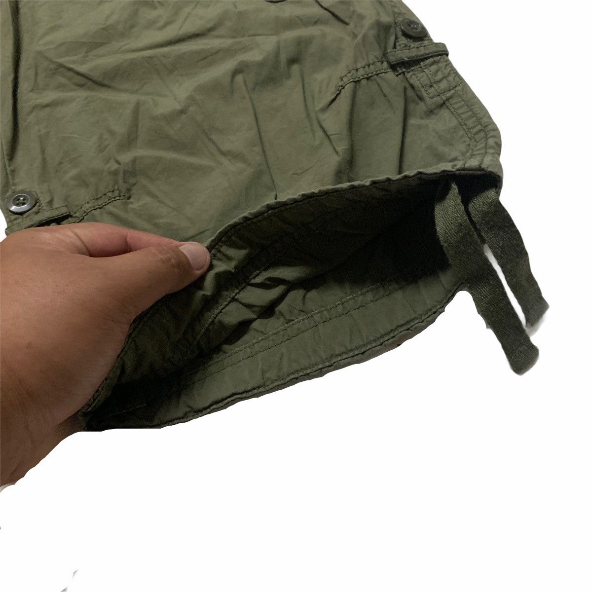 Japanese Brand × Uniqlo Uniqlo Foldable Leg Cropped Cargo Pant Size US 36 / EU 52 - 2 Thumbnail