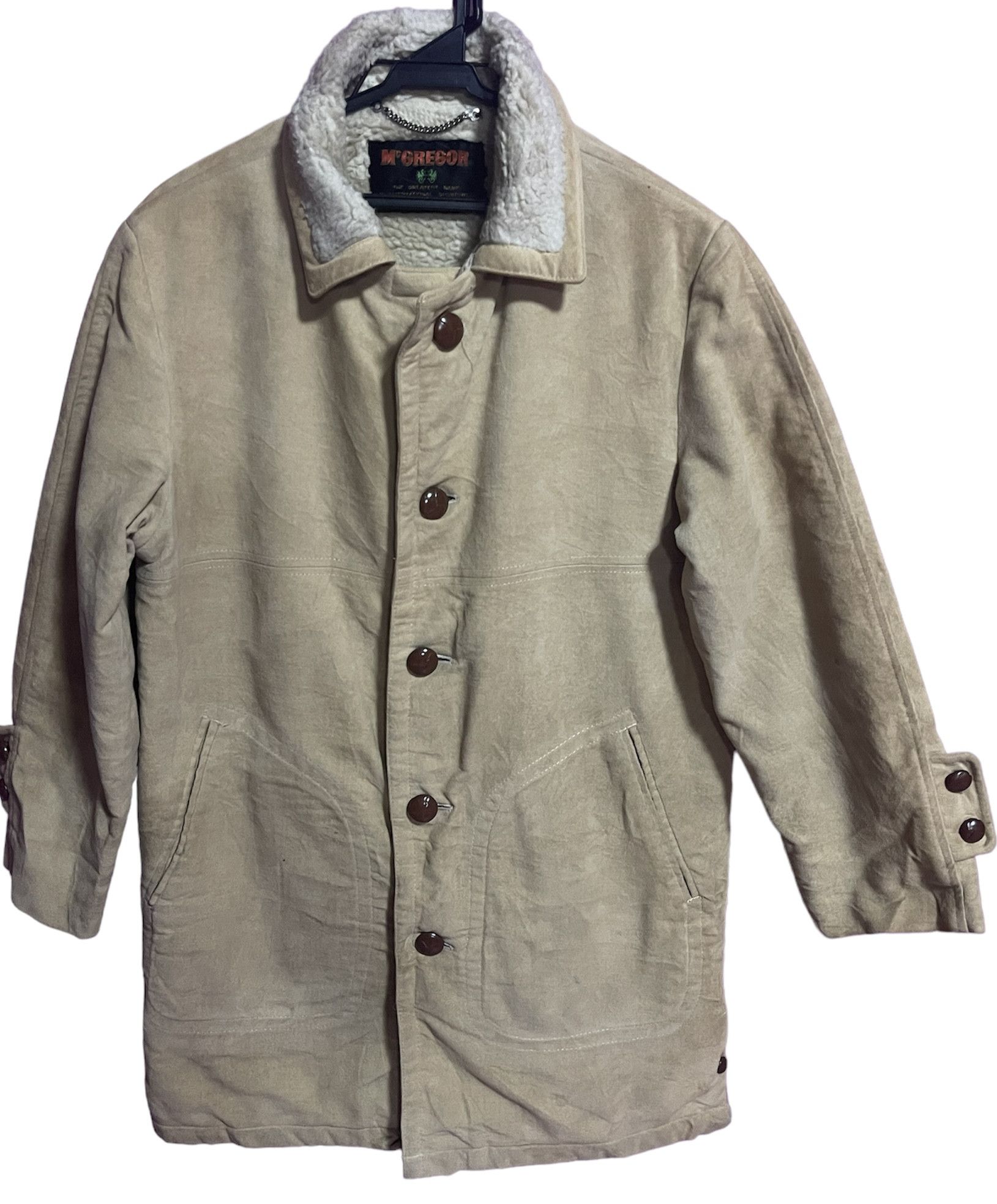image of Mcgregor x Vintage Mc Gregor Long Jacket Japan in Yellow, Men's (Size Medium)