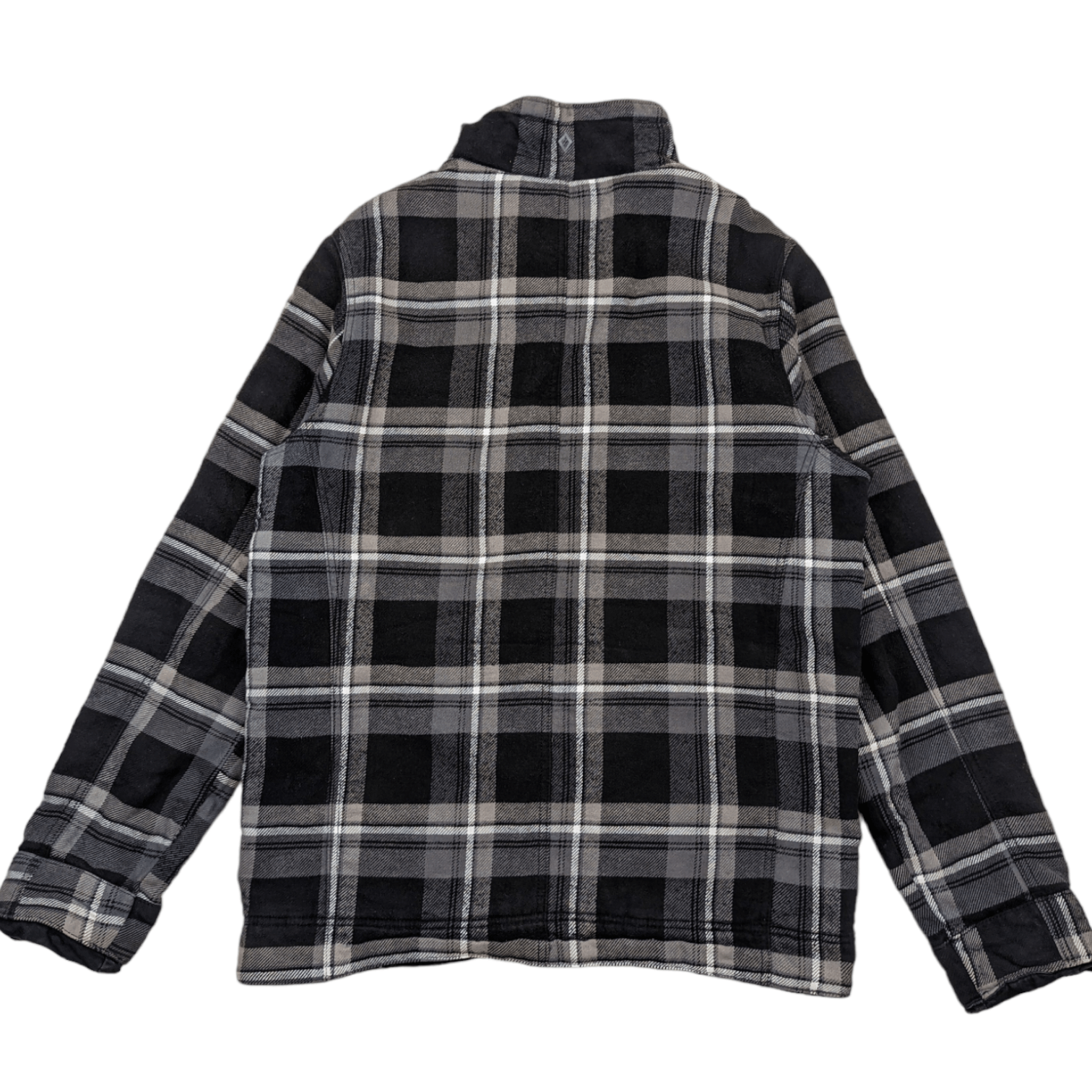 Quiksilver Vintage 90's QUIKSILVER Check Winter Jacket Flannel Style Size US L / EU 52-54 / 3 - 8 Thumbnail