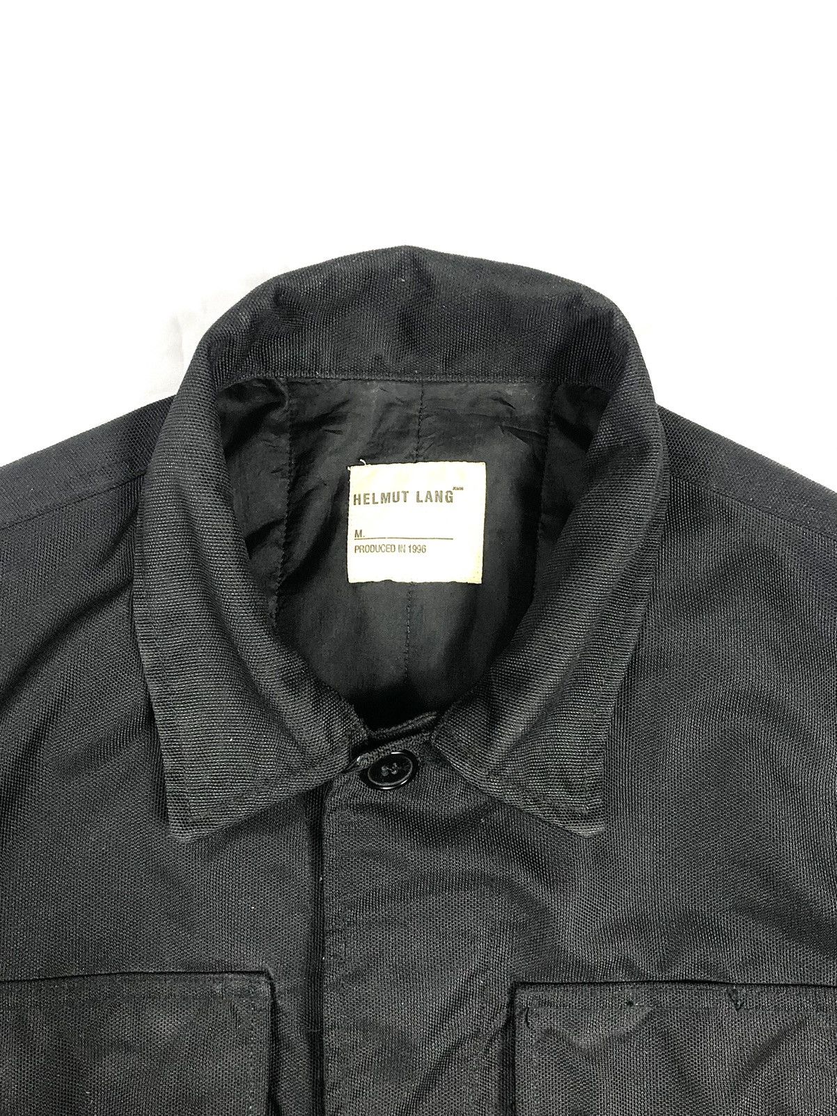 Helmut Lang Helmut Lang Ballistic Nylon M-65 jacket Size US M / EU 48-50 / 2 - 2 Thumbnail