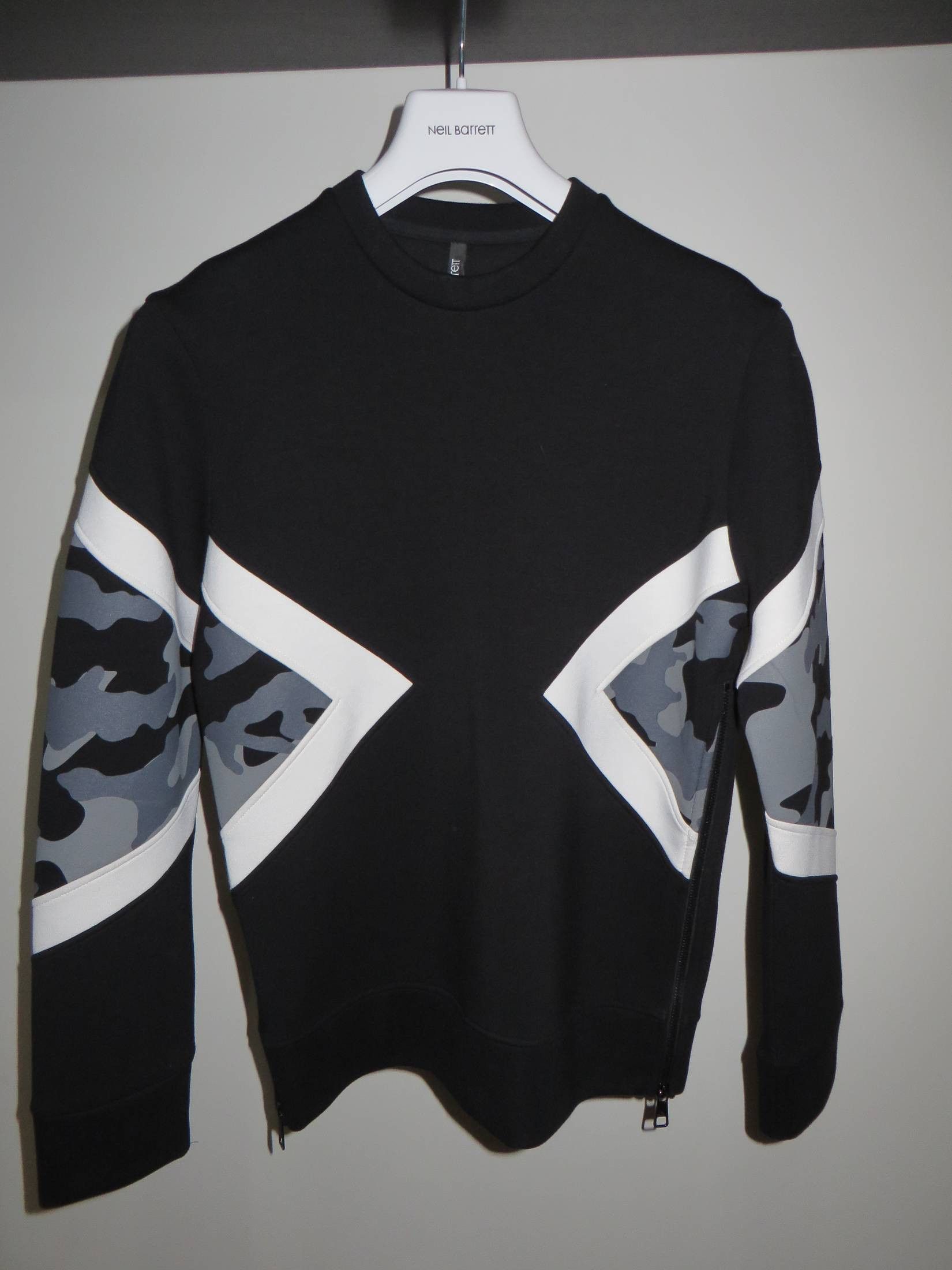 Neil Barrett Modernist camo print sweatshirt Size US XS / EU 42 / 0 - 1 Thumbnail