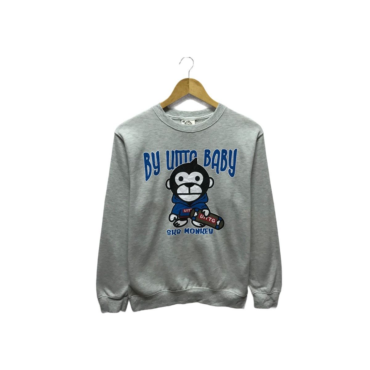 Japanese Brand Vintage UITTG Baby Sweatshirt Pullover Jumper Size US M / EU 48-50 / 2 - 1 Thumbnail