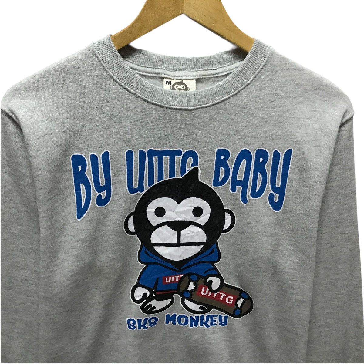 Japanese Brand Vintage UITTG Baby Sweatshirt Pullover Jumper Size US M / EU 48-50 / 2 - 2 Thumbnail
