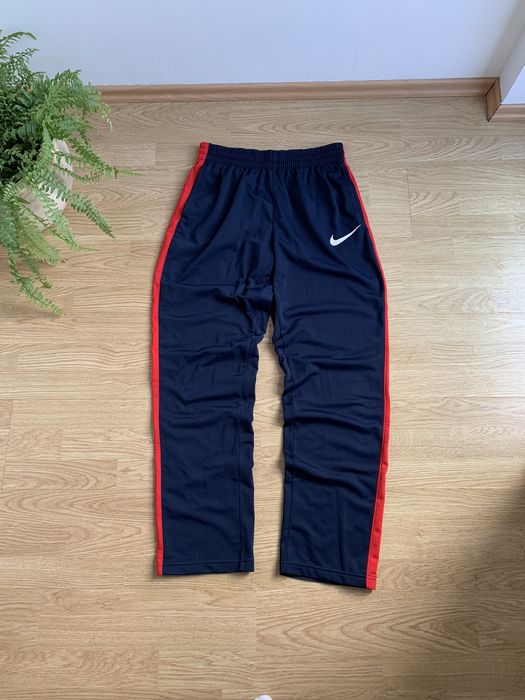Nike Vintage Nike Navy Track Pants Swoosh Stripe