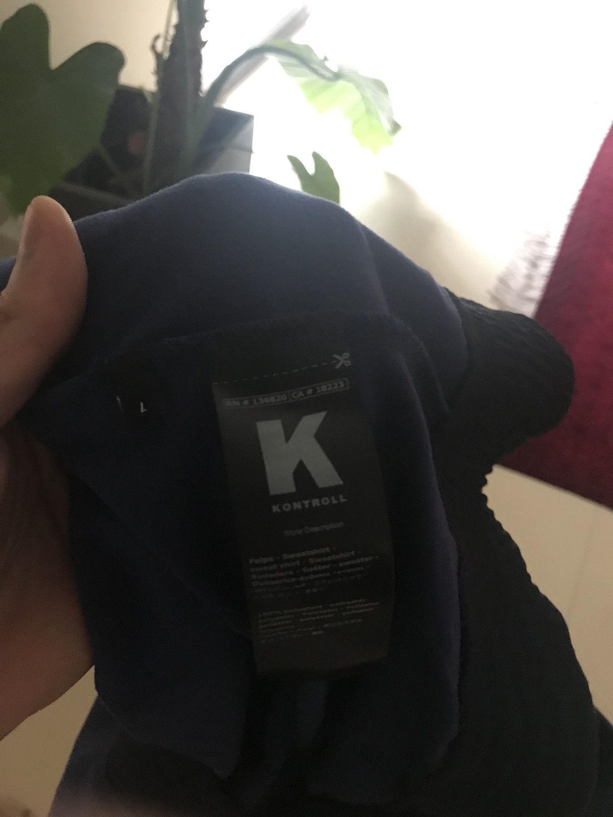 Kappa Half Zip Jacket In Blue Navy - Dark Navy - Red Size US L / EU 52-54 / 3 - 8 Thumbnail