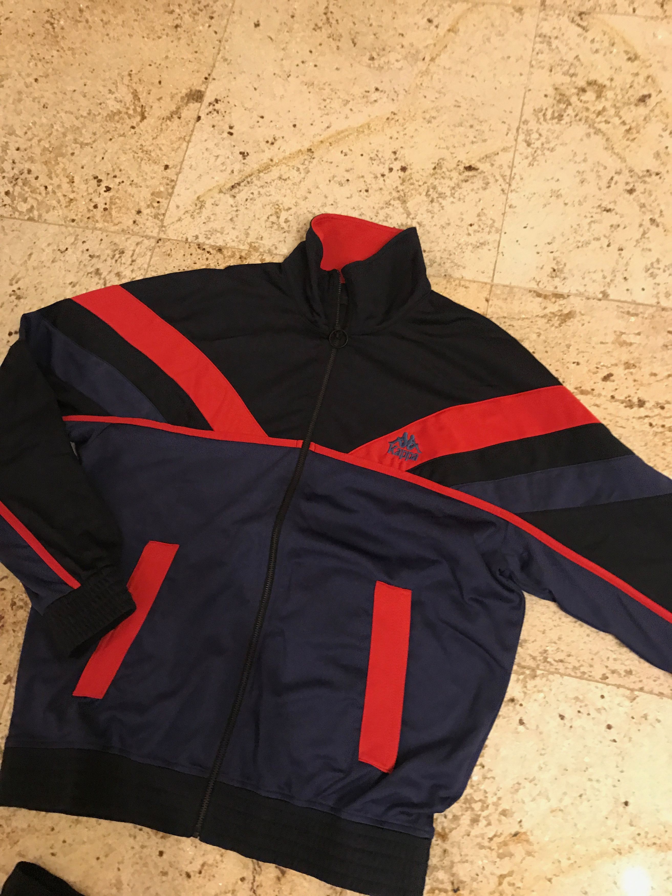 Kappa Half Zip Jacket In Blue Navy - Dark Navy - Red Size US L / EU 52-54 / 3 - 6 Thumbnail