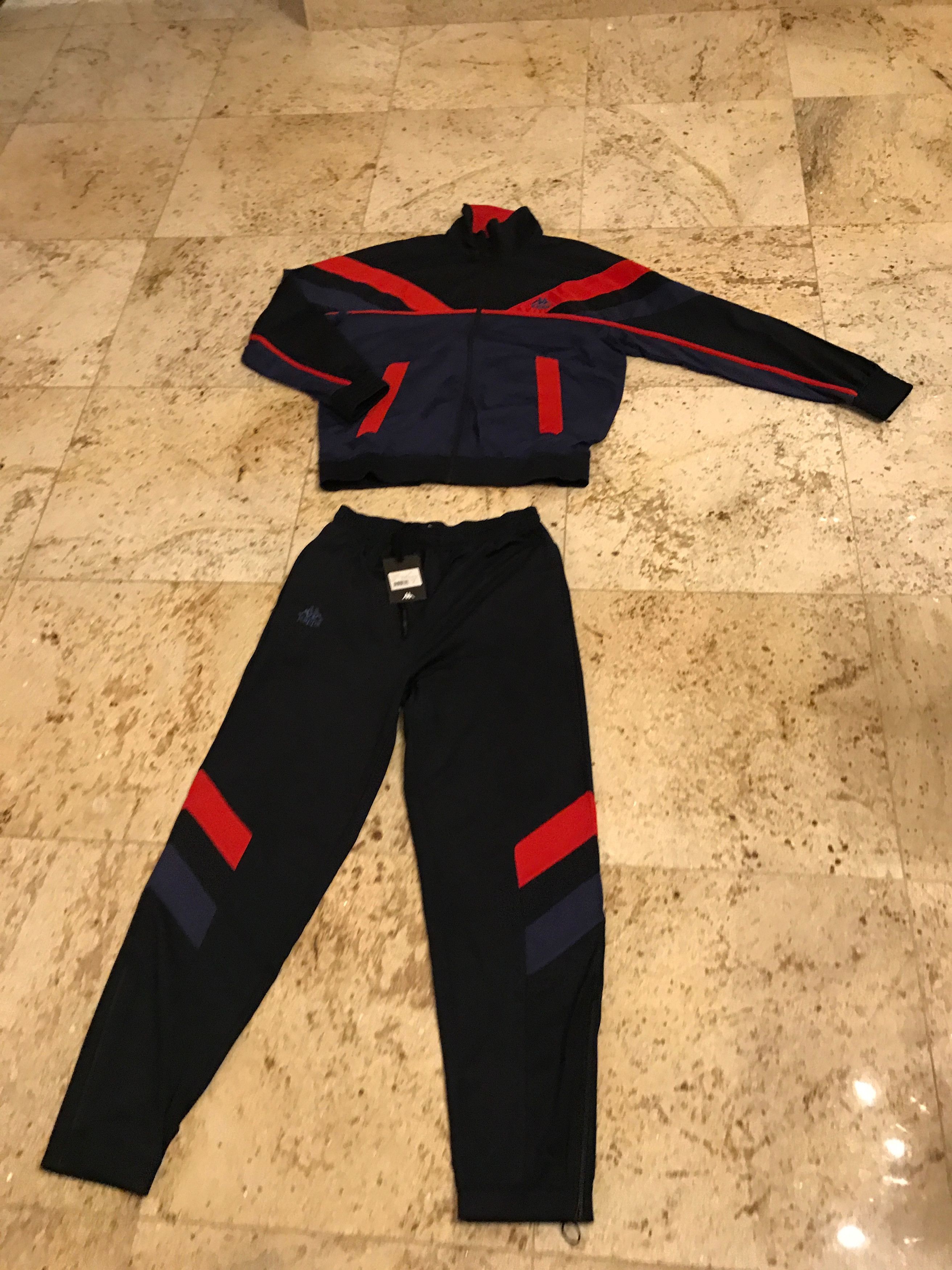 Kappa Half Zip Jacket In Blue Navy - Dark Navy - Red Size US L / EU 52-54 / 3 - 1 Thumbnail