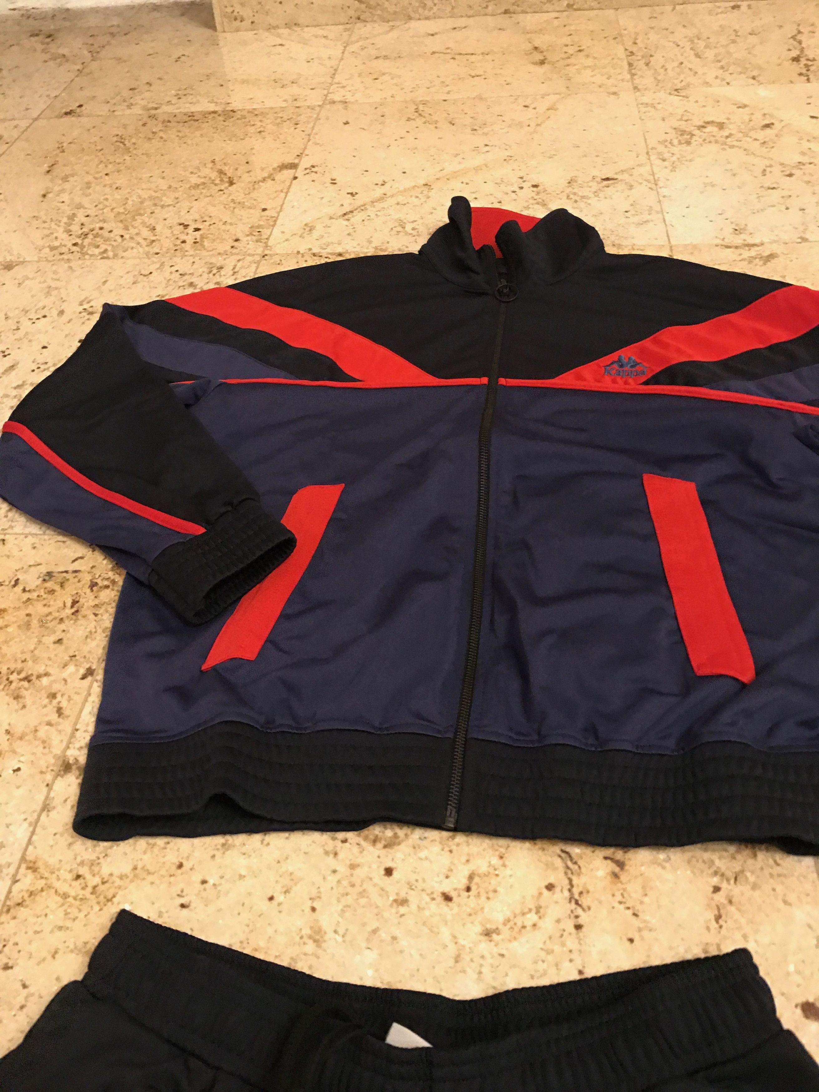 Kappa Half Zip Jacket In Blue Navy - Dark Navy - Red Size US L / EU 52-54 / 3 - 2 Thumbnail