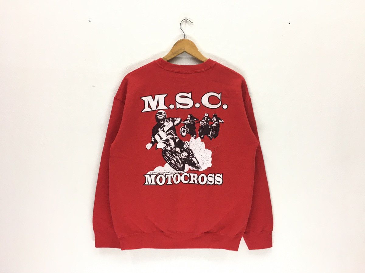 Sports Specialties Vintage M.S.C Motocross Racing Motorsport Sweatshirt Size US M / EU 48-50 / 2 - 8 Thumbnail