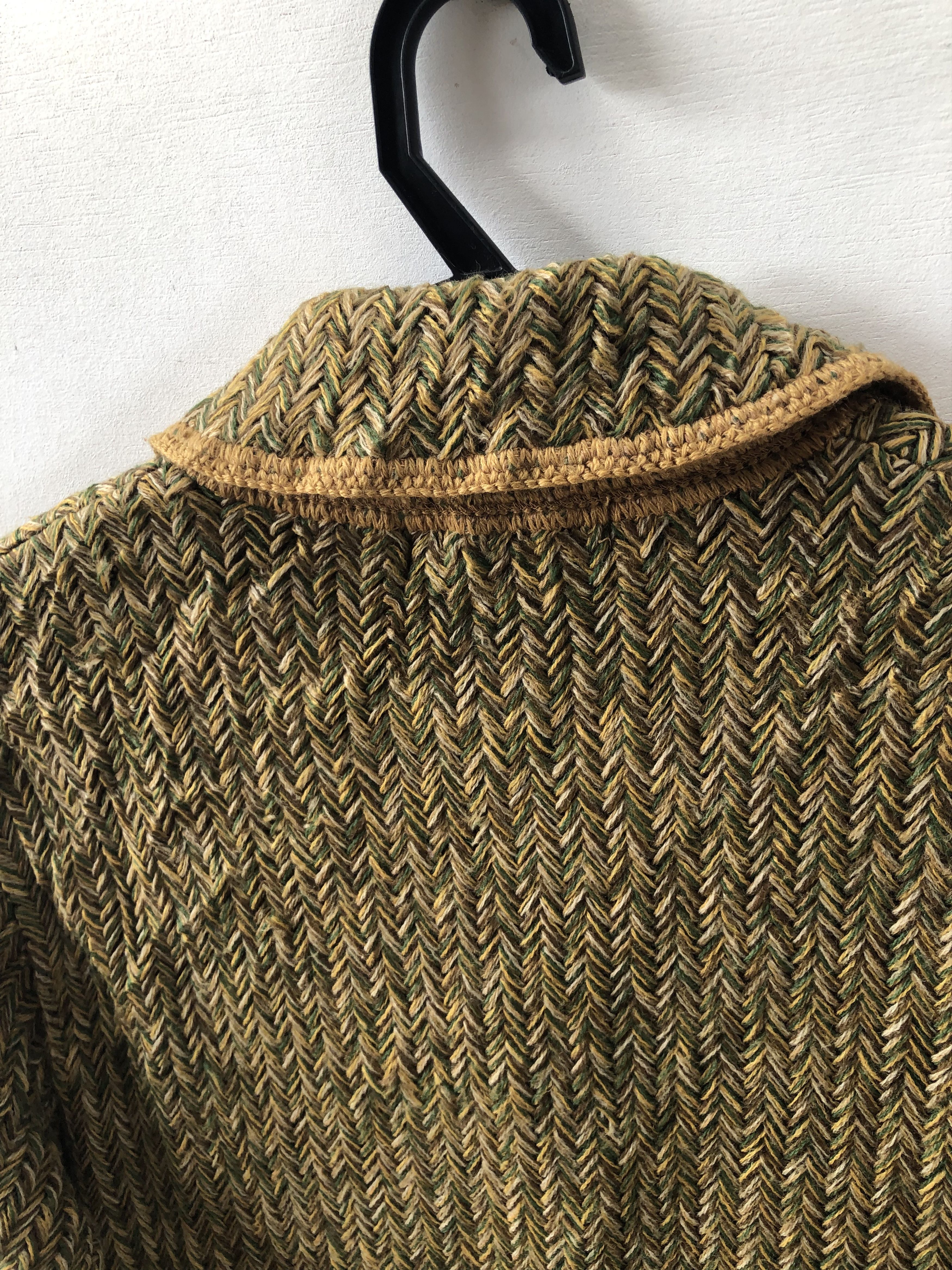 Japanese Brand × Vintage VINTAGE 80’S JAPAN’S WOOL KNIT JACKET Size US M / EU 48-50 / 2 - 5 Thumbnail