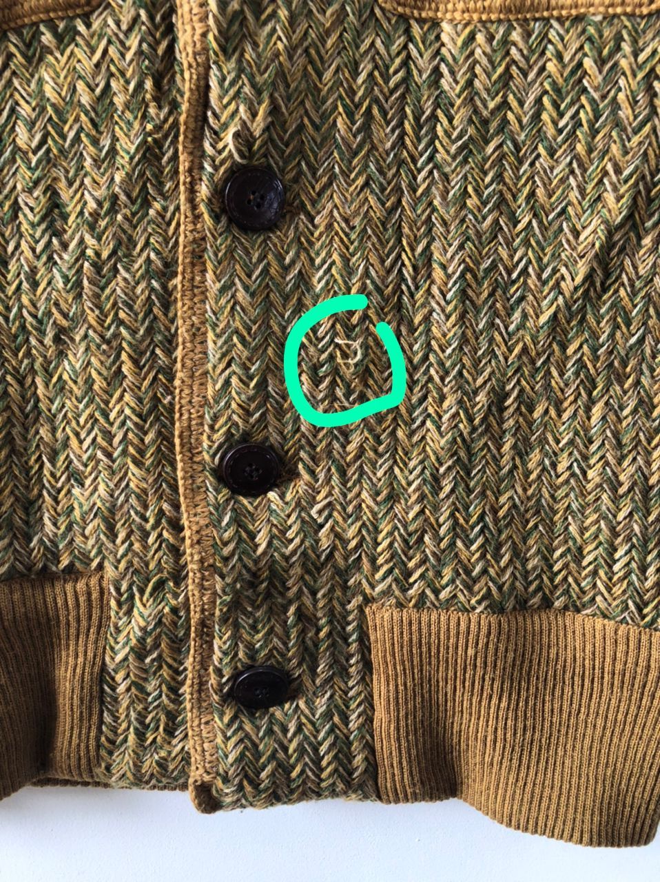 Japanese Brand × Vintage VINTAGE 80’S JAPAN’S WOOL KNIT JACKET Size US M / EU 48-50 / 2 - 11 Thumbnail