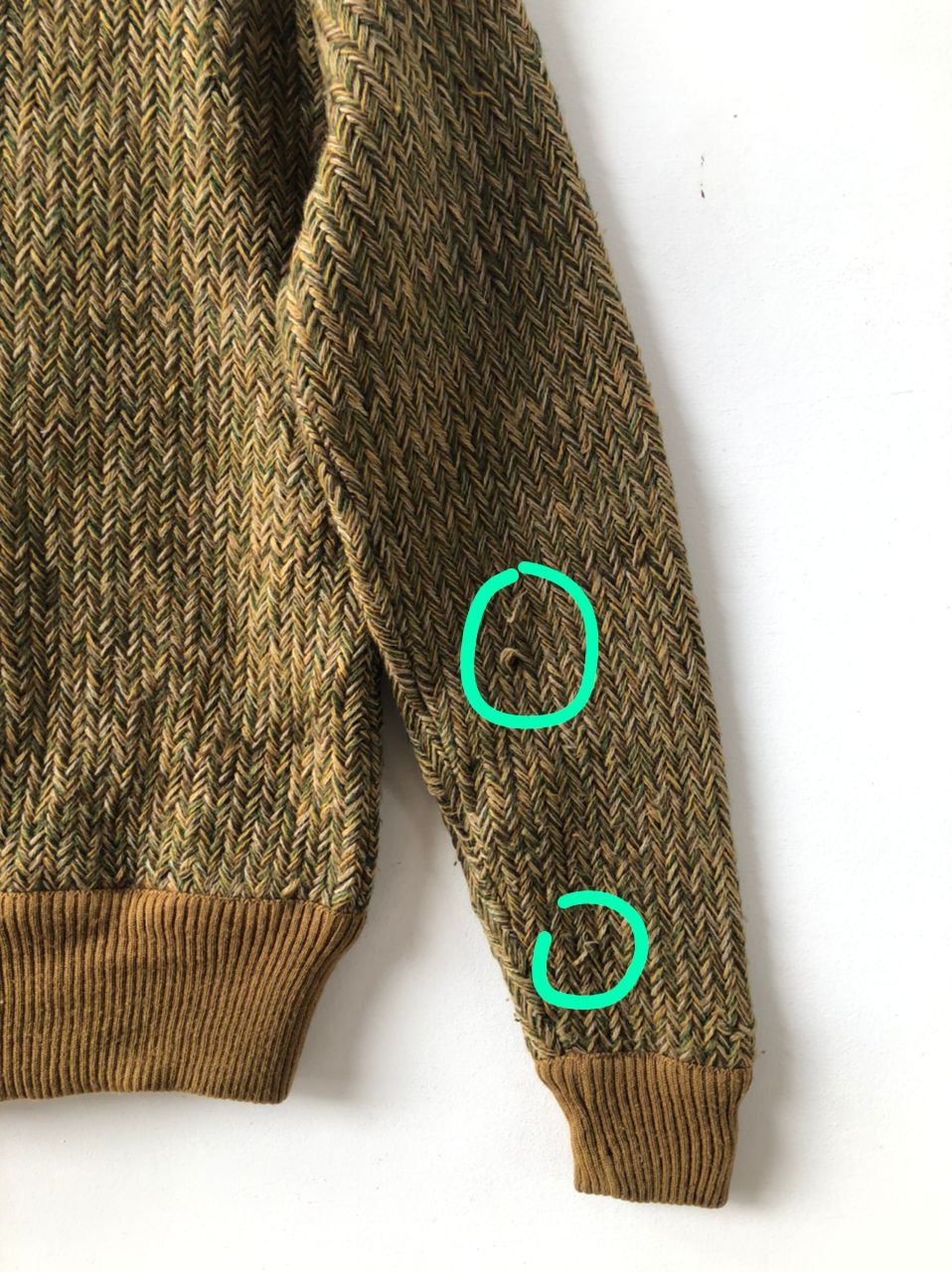 Japanese Brand × Vintage VINTAGE 80’S JAPAN’S WOOL KNIT JACKET Size US M / EU 48-50 / 2 - 10 Thumbnail
