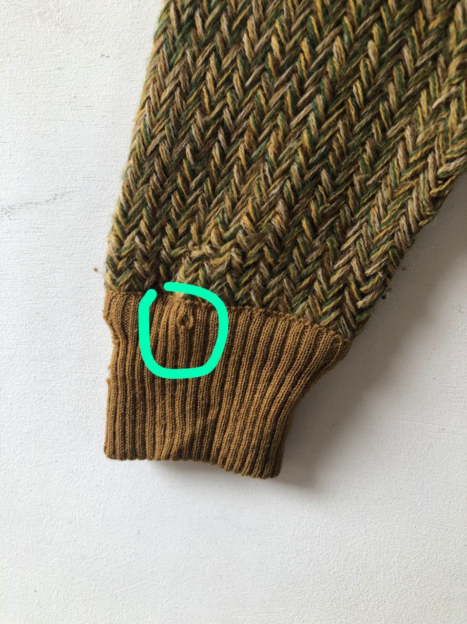 Japanese Brand × Vintage VINTAGE 80’S JAPAN’S WOOL KNIT JACKET Size US M / EU 48-50 / 2 - 8 Thumbnail