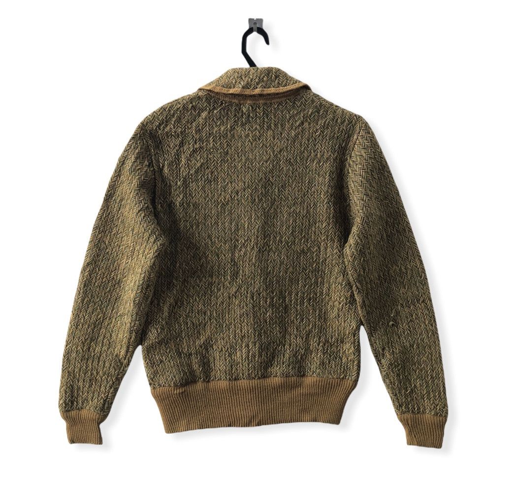 Japanese Brand × Vintage VINTAGE 80’S JAPAN’S WOOL KNIT JACKET Size US M / EU 48-50 / 2 - 2 Thumbnail