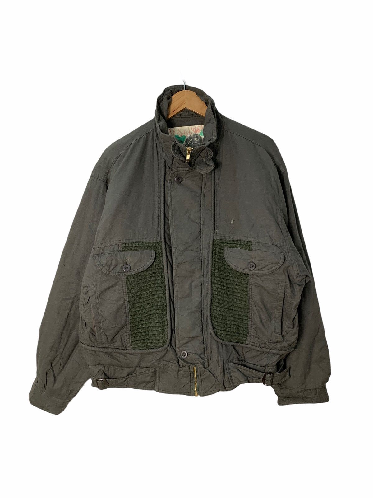 Japanese Brand Rare Military Bomber Stule Jacket French Army Tribute Size US L / EU 52-54 / 3 - 1 Thumbnail