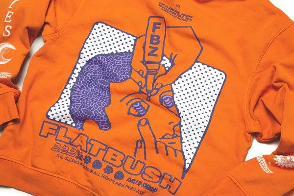 Flatbush Zombies FLATBUSH ZOMBIES EYE DROPPER 2.0 PULLOVER HOOD. Size US S / EU 44-46 / 1 - 3 Thumbnail