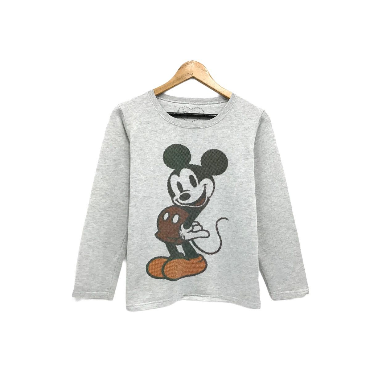 Disney × Japanese Brand × Mickey Mouse Vintage Mickey Mouse Sweatshirt Pullover Jumper Size US M / EU 48-50 / 2 - 1 Thumbnail