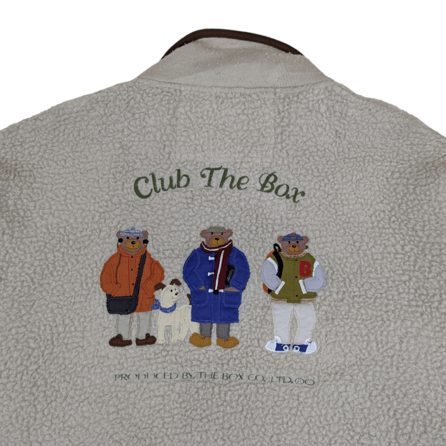 Japanese Brand Vintage 90's 1996 CLUB THE BOX Fleece Jacket Size US XL / EU 56 / 4 - 9 Thumbnail