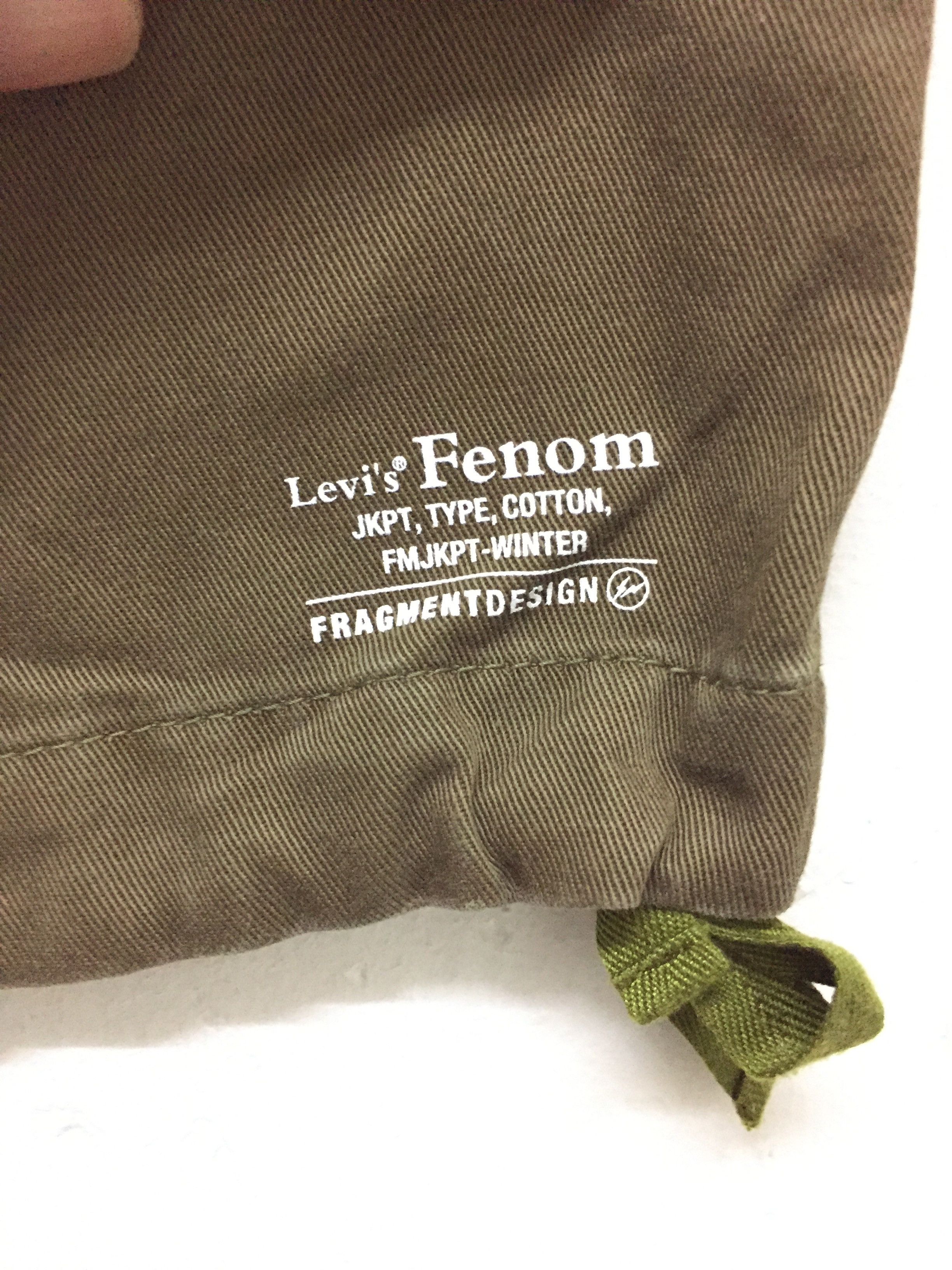 Fragment Design × Hiroshi Fujiwara × Levi's AW2006 LEVIS FENOM x Fragment design cargos hem drawstring Size US 34 / EU 50 - 6 Thumbnail
