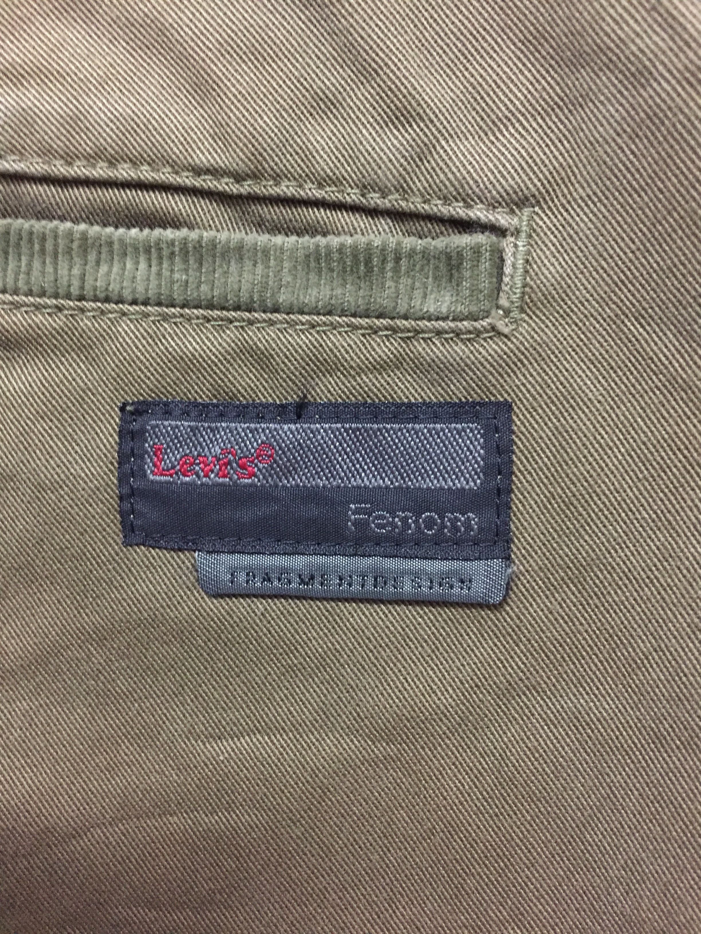 Fragment Design × Hiroshi Fujiwara × Levi's AW2006 LEVIS FENOM x Fragment design cargos hem drawstring Size US 34 / EU 50 - 5 Thumbnail