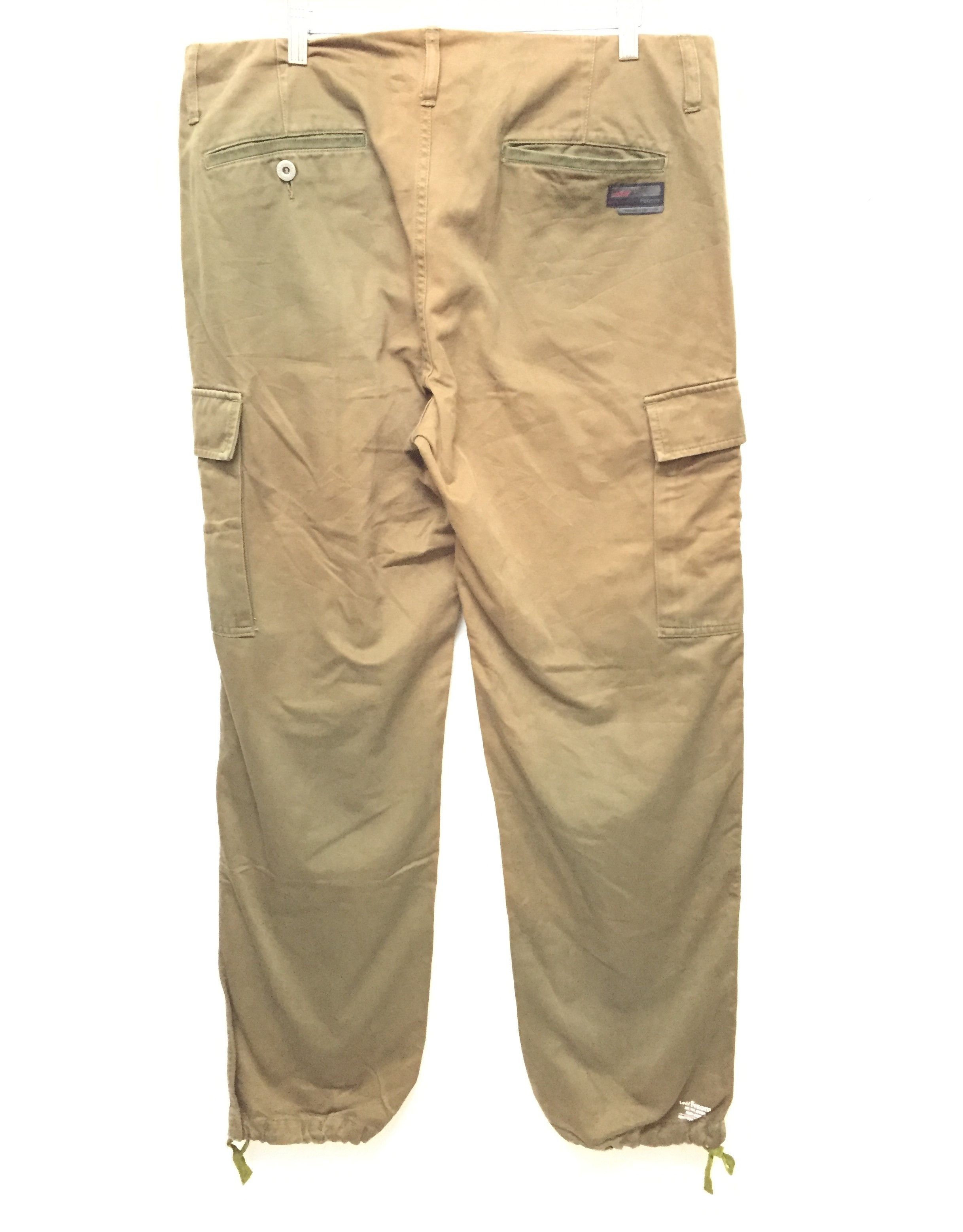 Fragment Design × Hiroshi Fujiwara × Levi's AW2006 LEVIS FENOM x Fragment design cargos hem drawstring Size US 34 / EU 50 - 2 Thumbnail