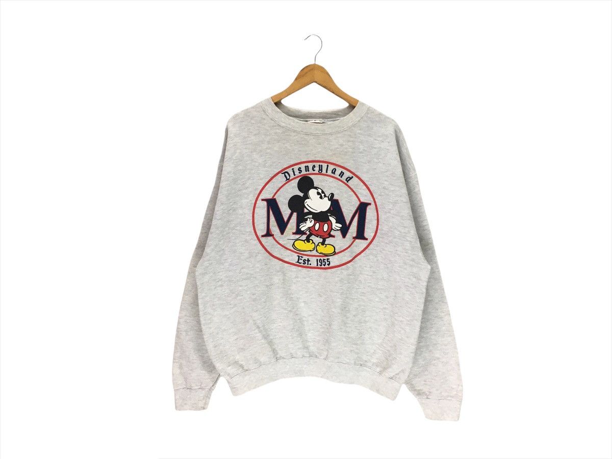 Disney × Mickey Mouse × Vintage Vintage Mickey Mouse Disney Cartoon Sweatshirt Size US L / EU 52-54 / 3 - 1 Thumbnail
