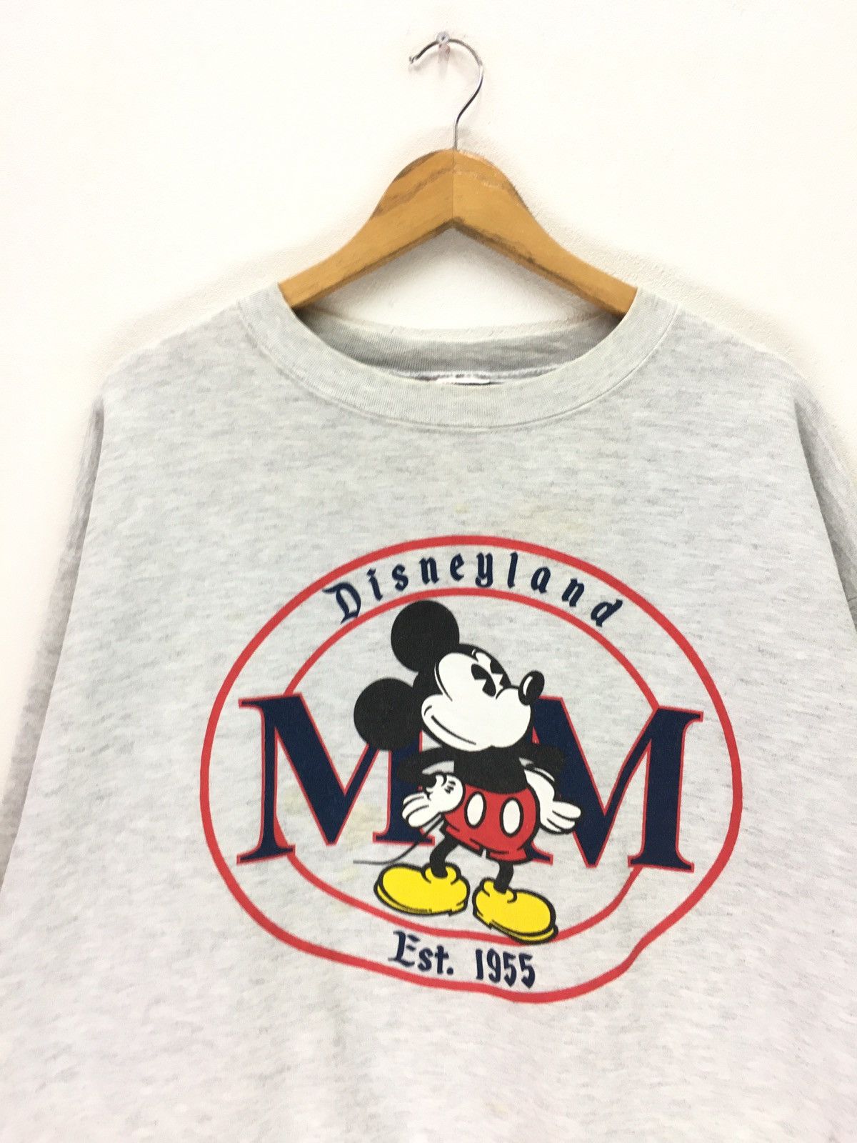 Disney × Mickey Mouse × Vintage Vintage Mickey Mouse Disney Cartoon Sweatshirt Size US L / EU 52-54 / 3 - 2 Thumbnail