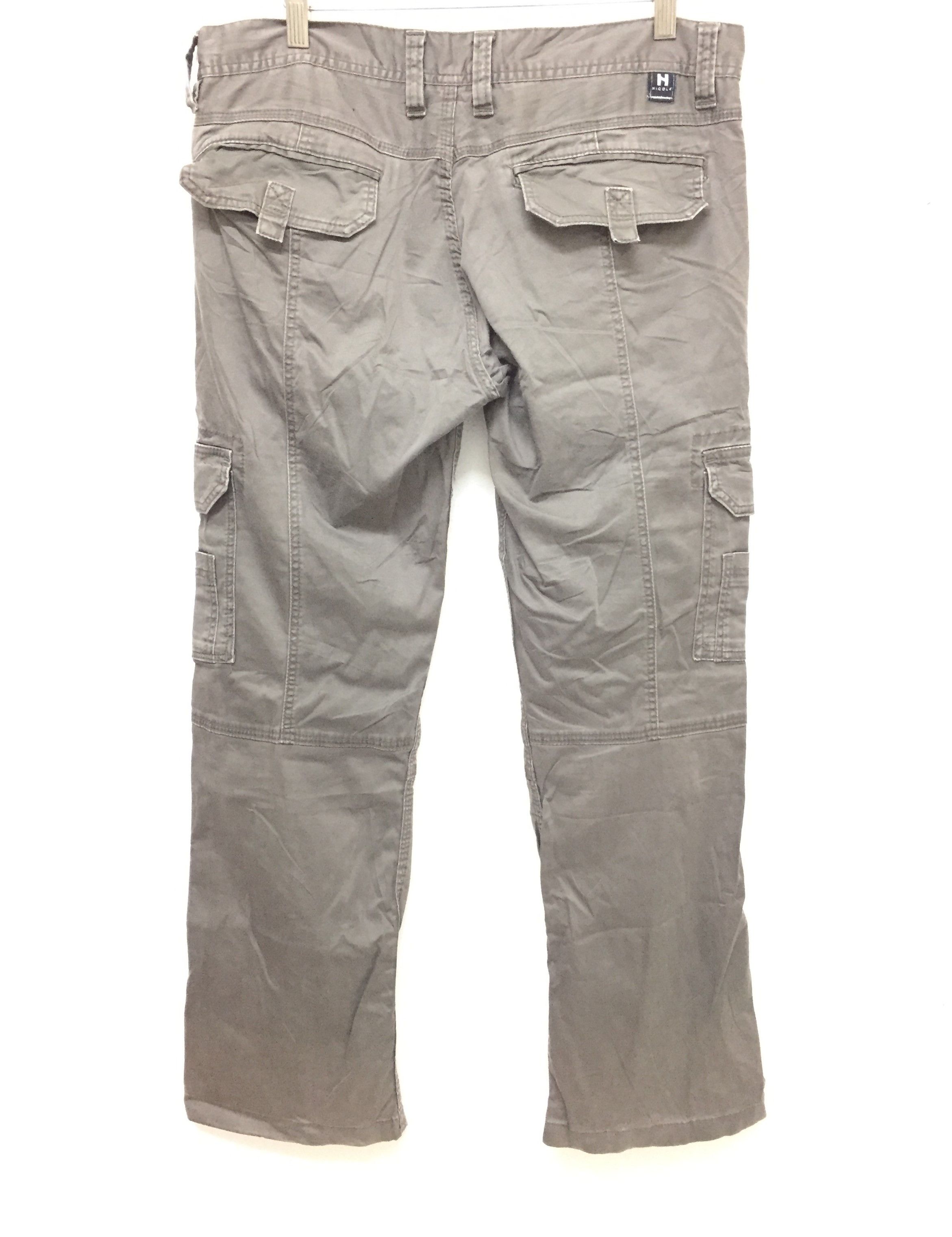 HIDEAWAYS × Japanese Brand × Matsuda NICOLE Hideaways Multiple Pocket bondage Stretchable Cargo Size US 32 / EU 48 - 9 Thumbnail