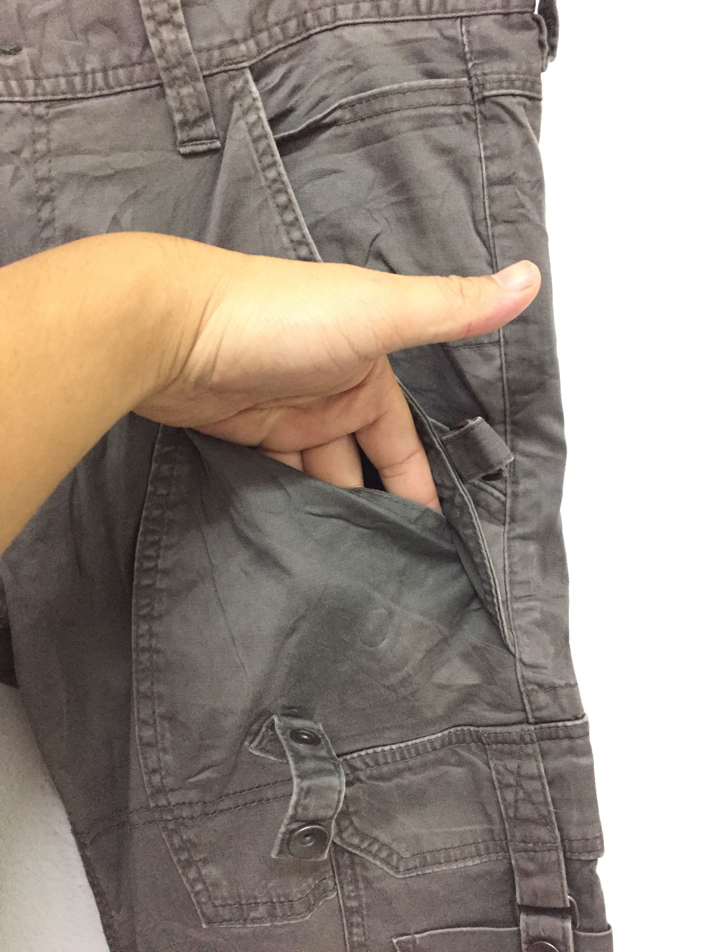HIDEAWAYS × Japanese Brand × Matsuda NICOLE Hideaways Multiple Pocket bondage Stretchable Cargo Size US 32 / EU 48 - 7 Thumbnail