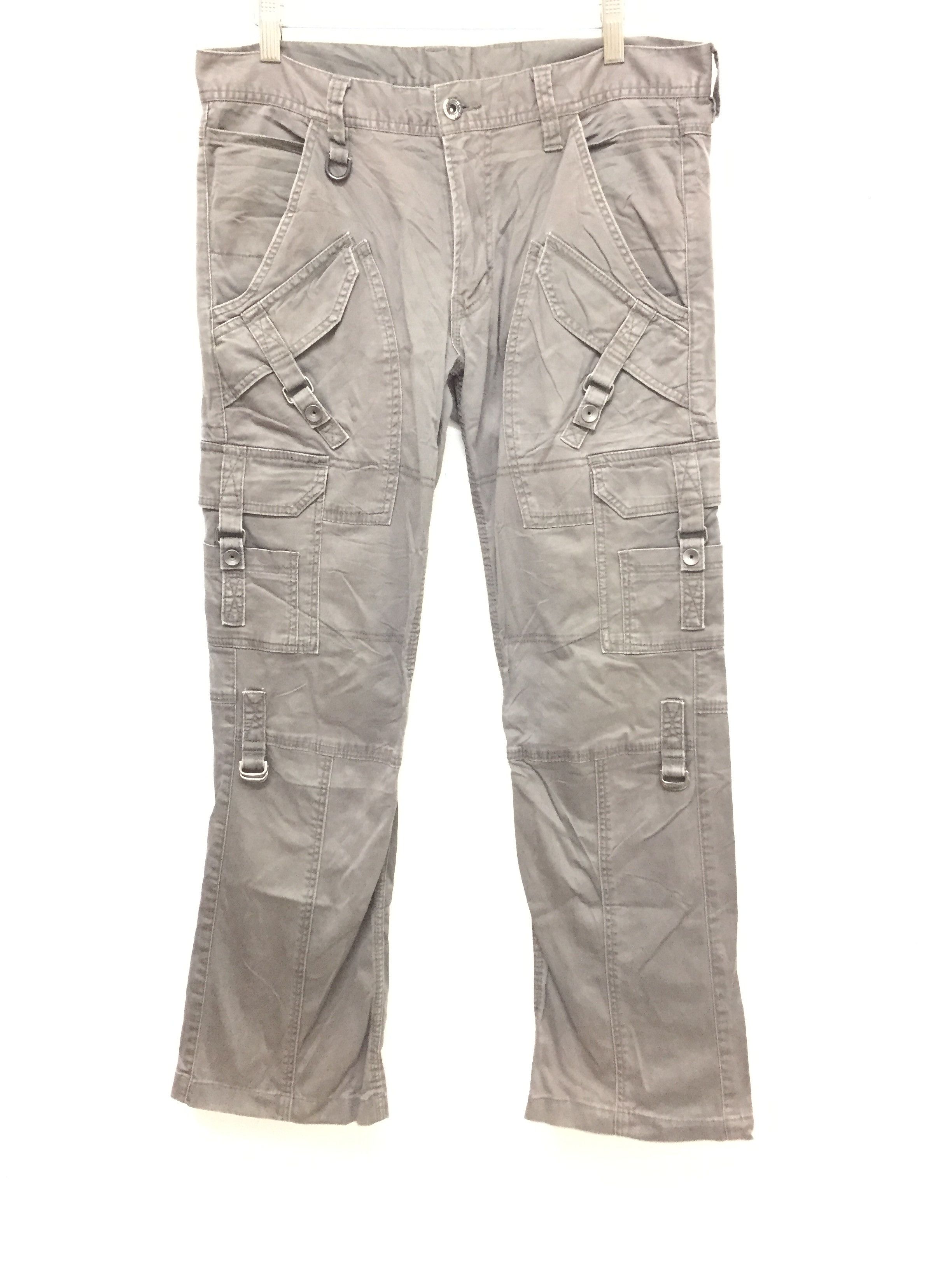 HIDEAWAYS × Japanese Brand × Matsuda NICOLE Hideaways Multiple Pocket bondage Stretchable Cargo Size US 32 / EU 48 - 3 Thumbnail
