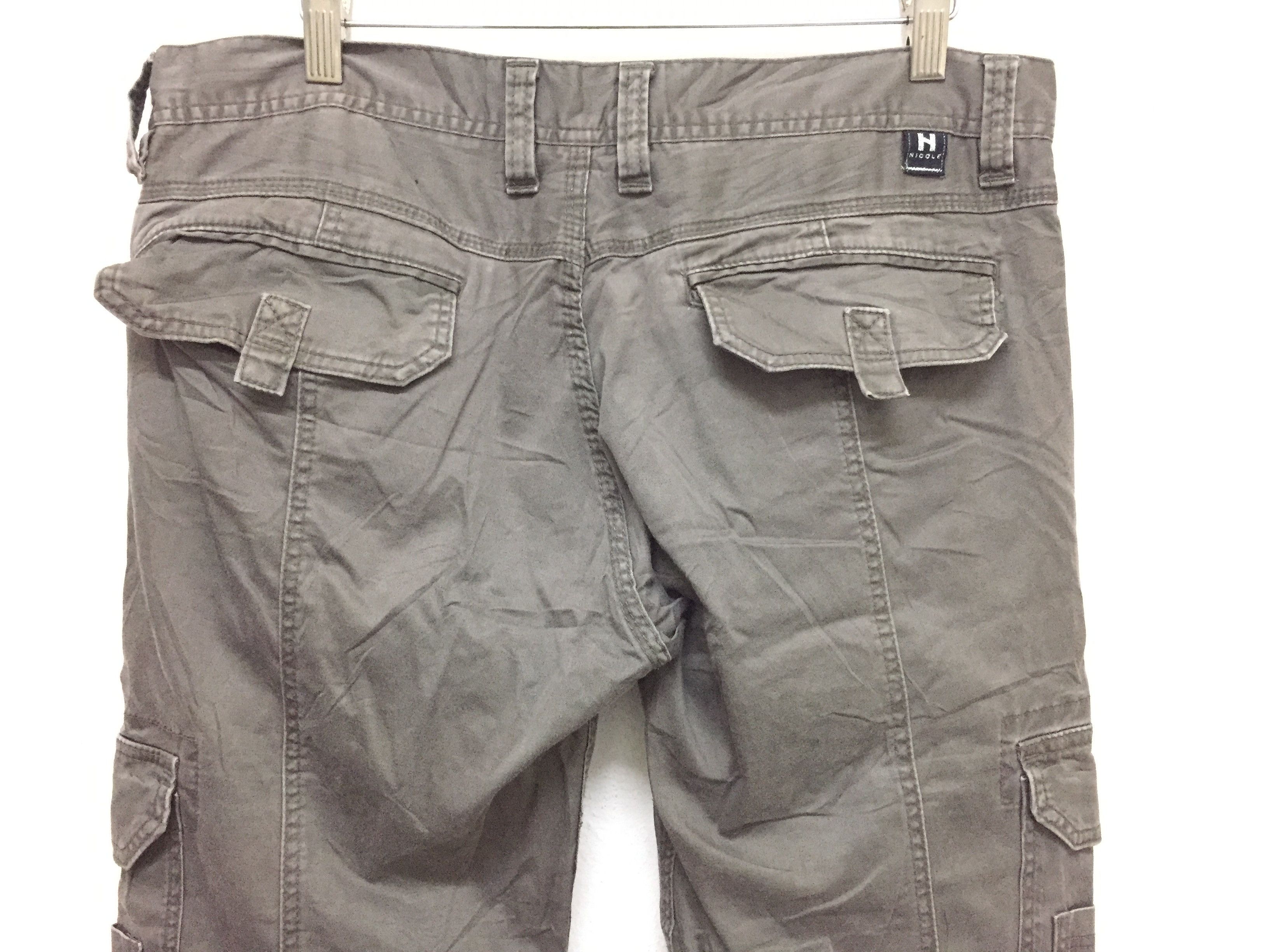 HIDEAWAYS × Japanese Brand × Matsuda NICOLE Hideaways Multiple Pocket bondage Stretchable Cargo Size US 32 / EU 48 - 10 Thumbnail