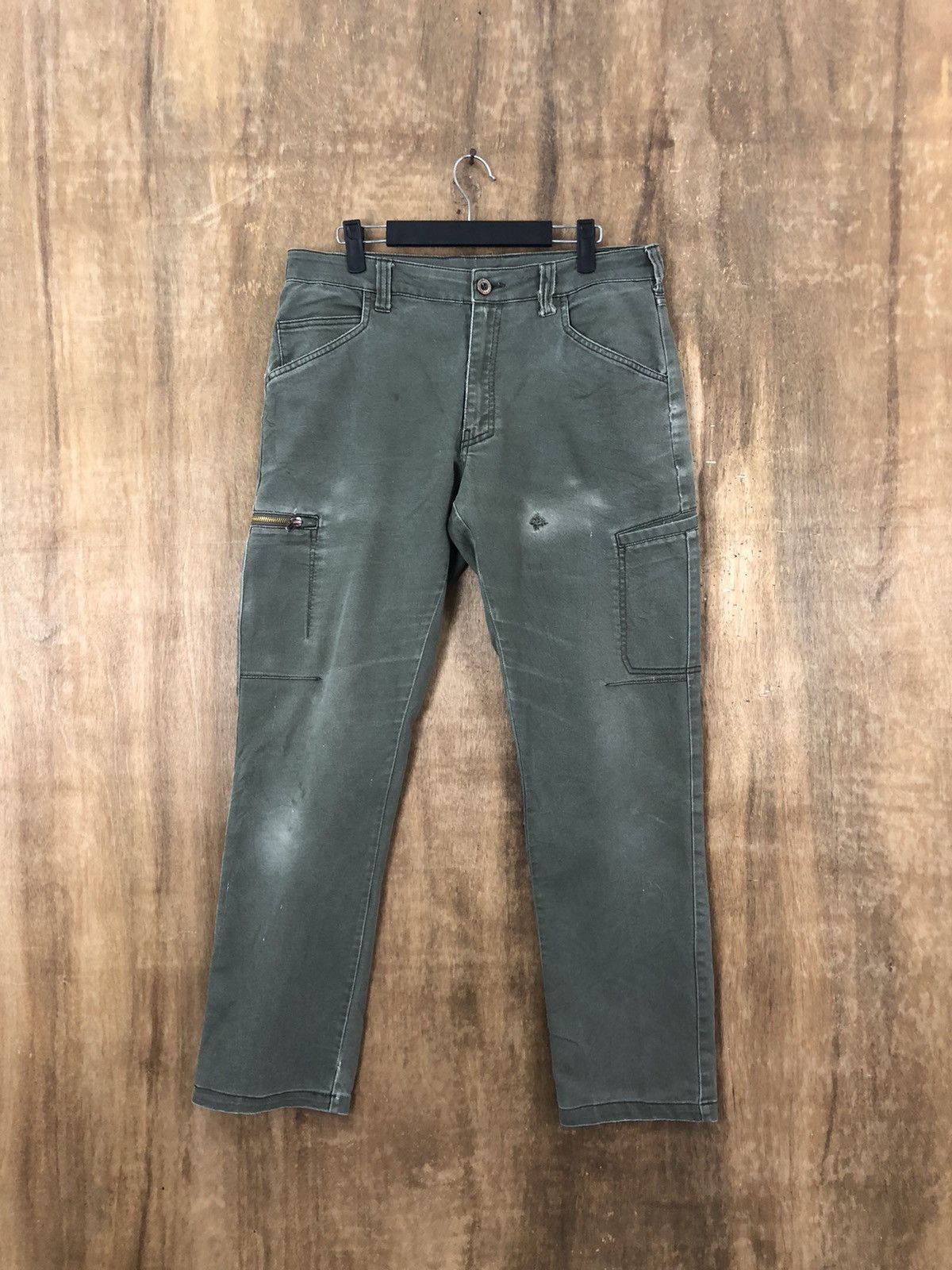 image of Vintage Field Core Green Cargo Multipocket Pants 6218, Men's (Size 30)