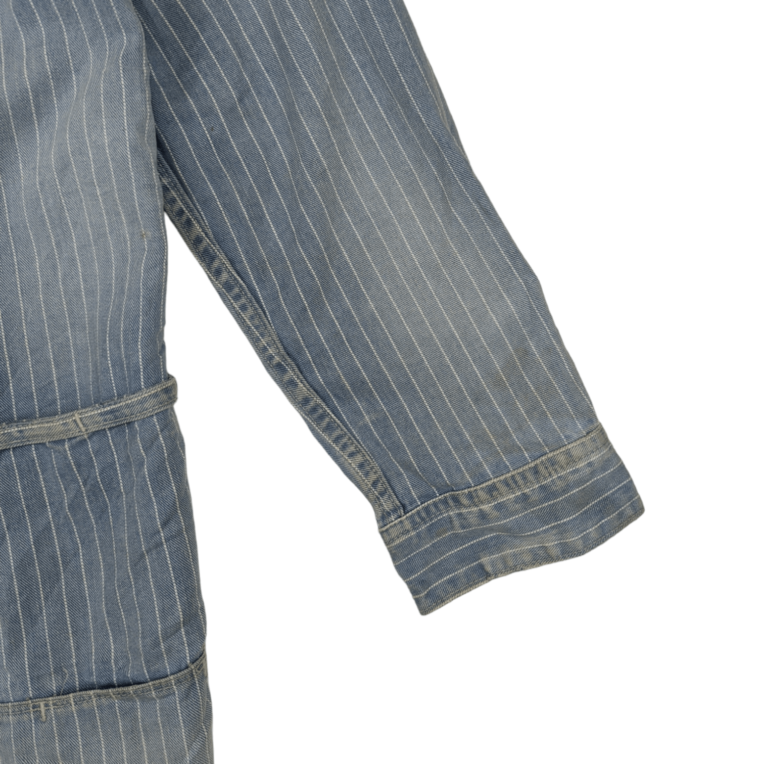 Japanese Brand Vintage Japan CEPO Denim Long Jacket Size L / US 10 / IT 46 - 8 Thumbnail