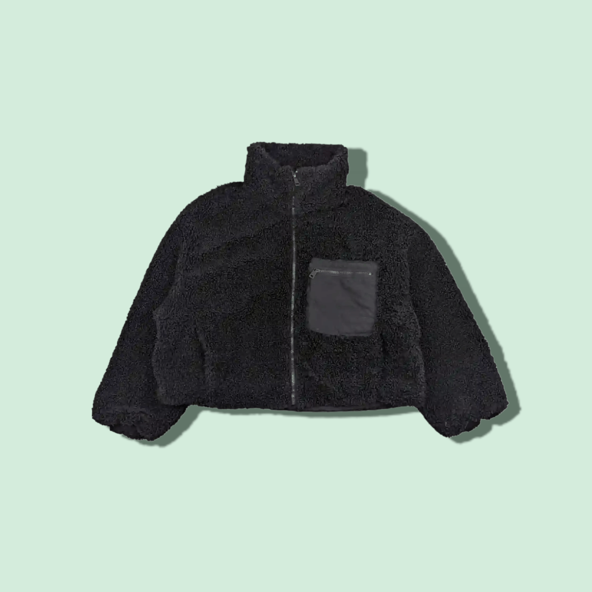 Zara ZARA Fleece Fluffy Fur Faux Fur Jacket Size M / US 6-8 / IT 42-44 - 1 Thumbnail