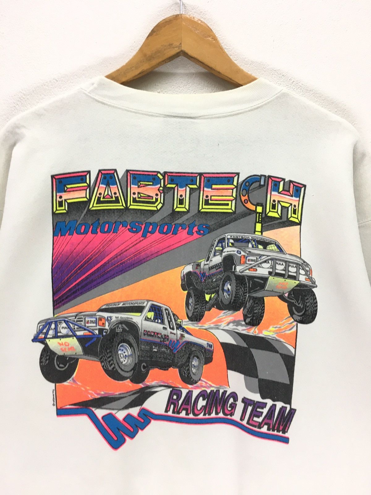 Sports Specialties × Vintage Vintage 90s 1993 Fabtech Motorsport Racing Sweater Size US M / EU 48-50 / 2 - 3 Thumbnail