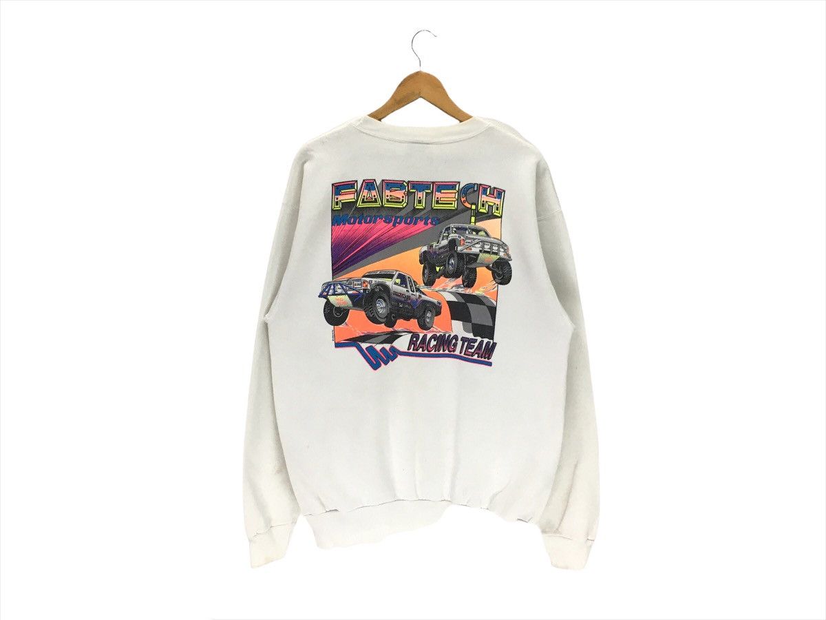 Sports Specialties × Vintage Vintage 90s 1993 Fabtech Motorsport Racing Sweater Size US M / EU 48-50 / 2 - 1 Thumbnail