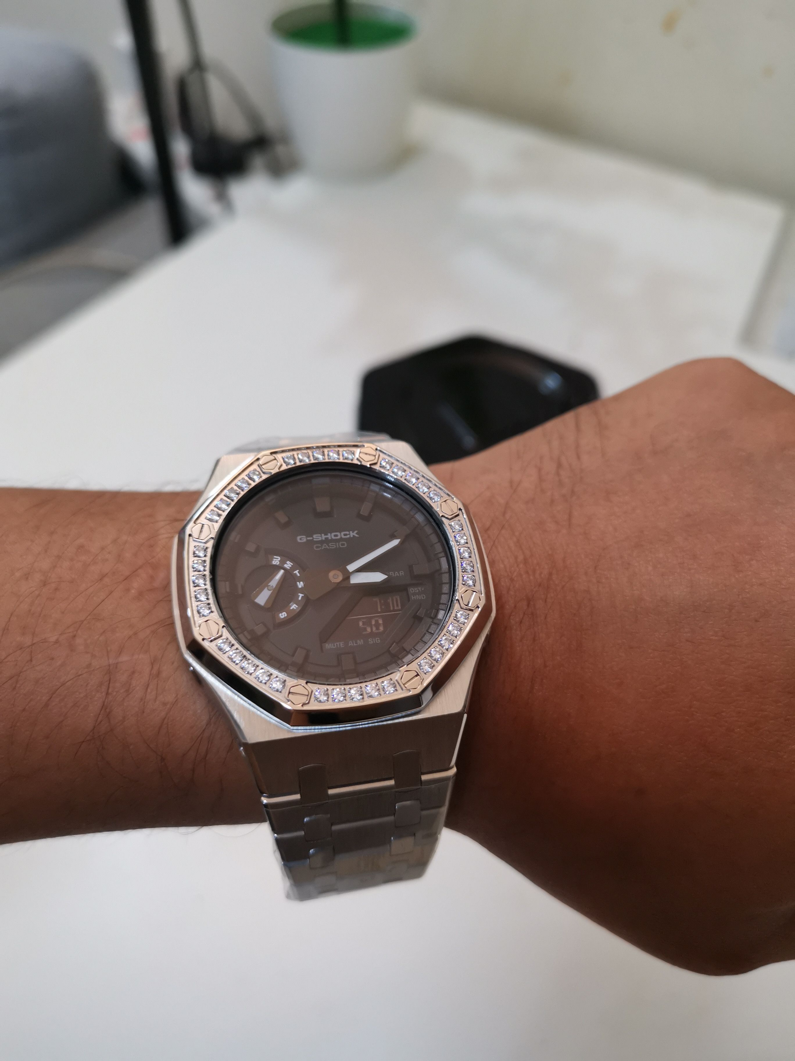 G Shock 💥QUICK SALES💥G-Shock Casioak GA-2100 (Silver) Size ONE SIZE - 11 Thumbnail