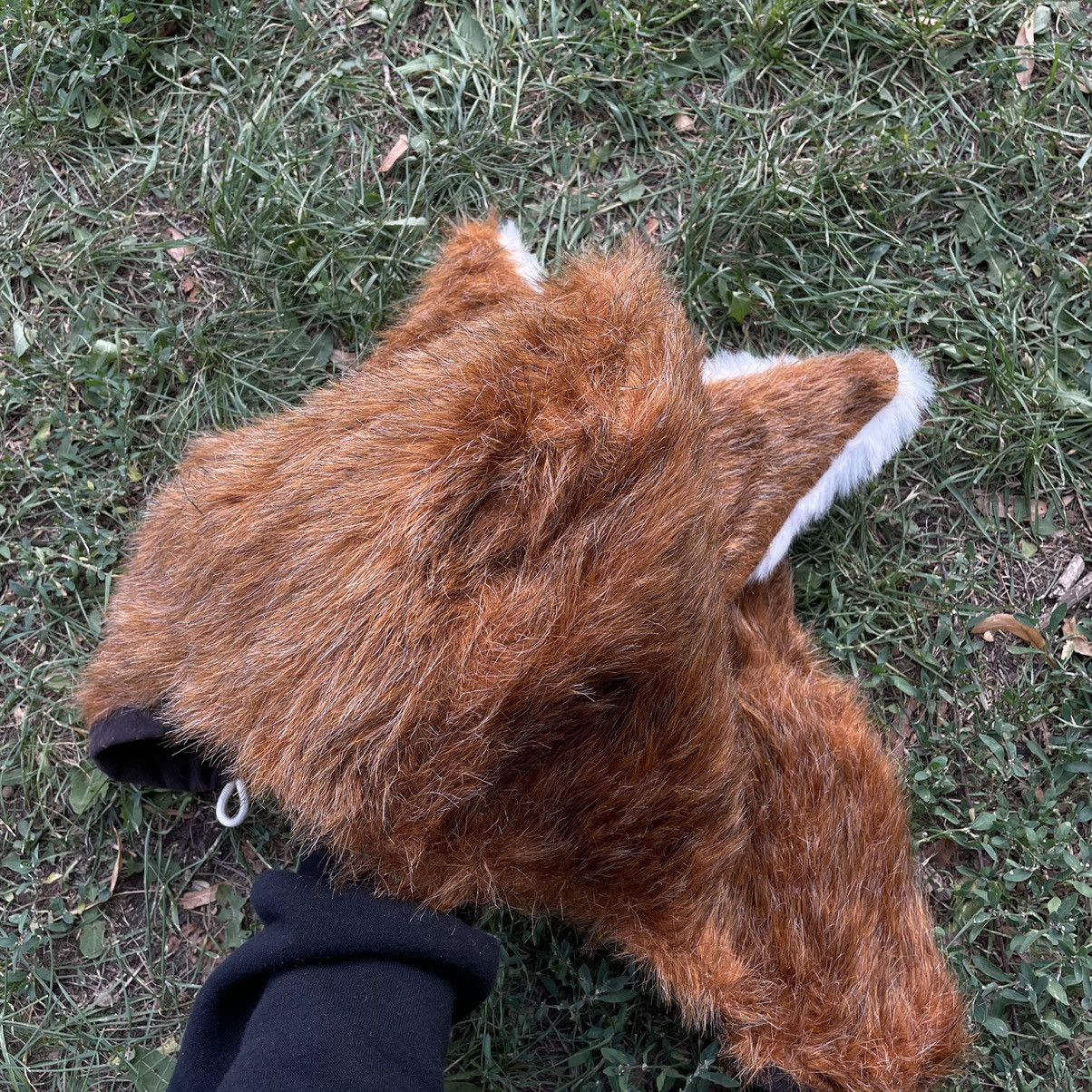 Vintage Vintage 90s Fox Mohair Beanie Brown Streetwear Grunge OS Size ONE SIZE - 4 Thumbnail