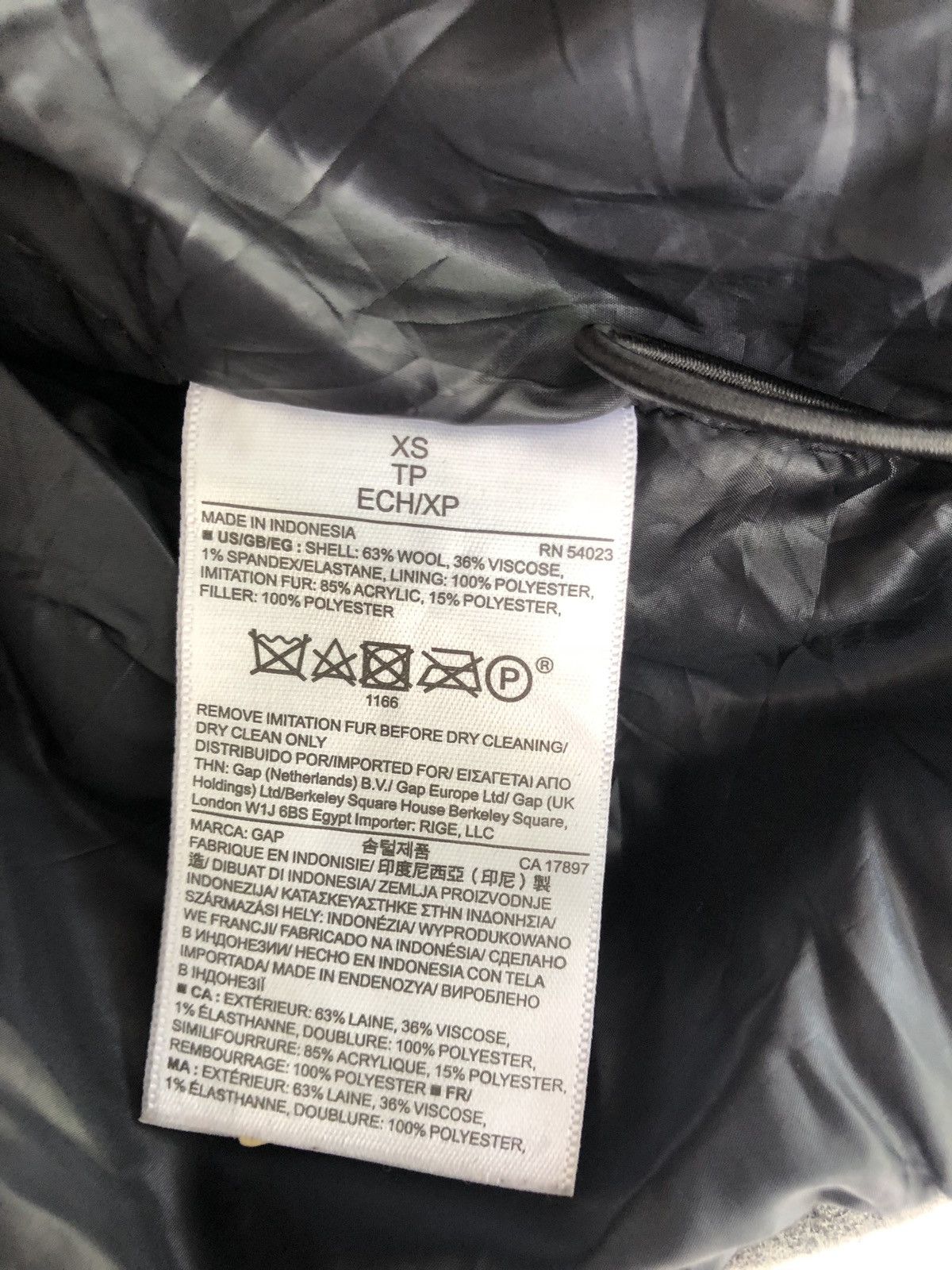 Gap Gap wool puffer Jacket Fashion Week Size US XS / EU 42 / 0 - 8 Thumbnail