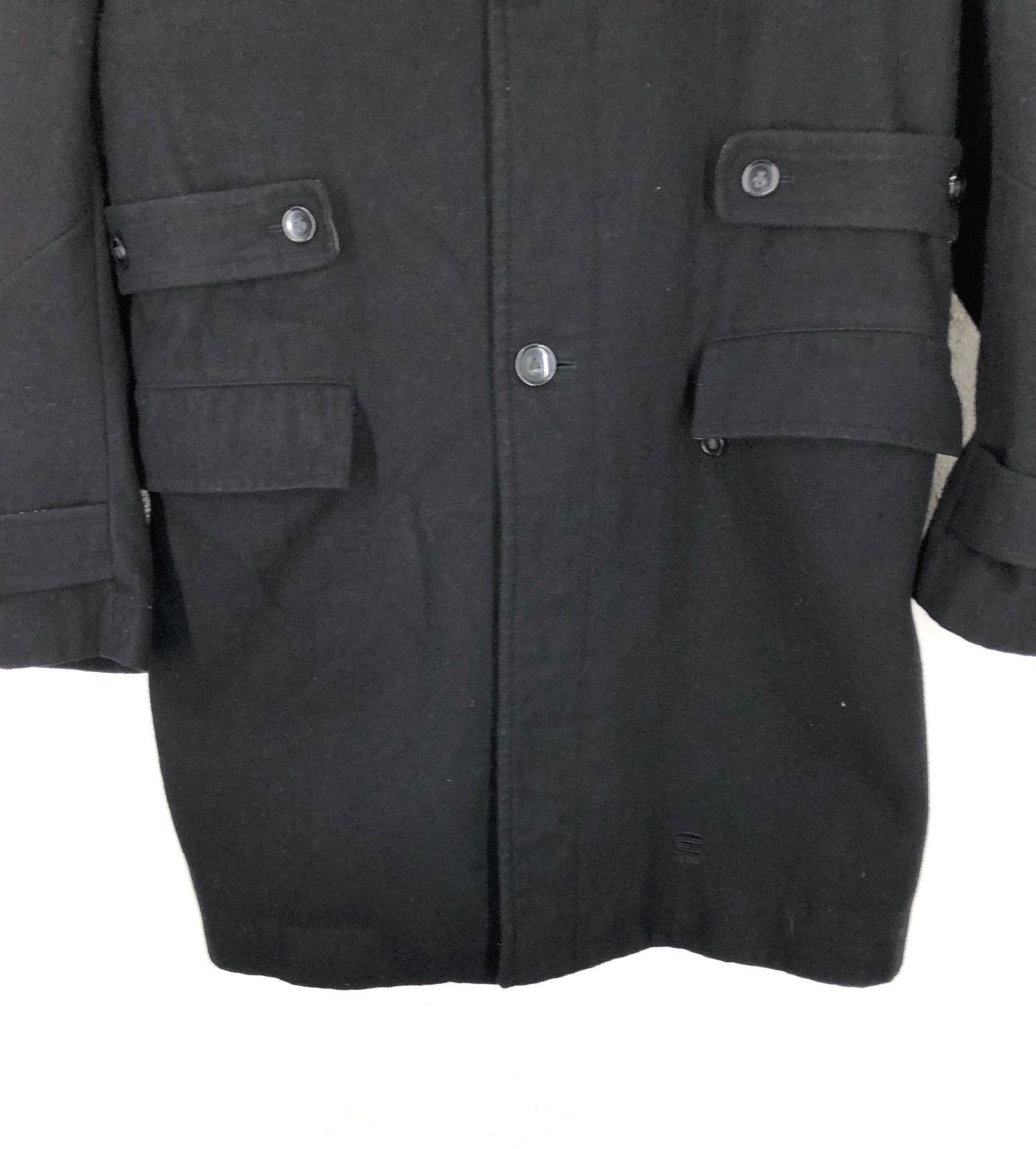 G-Star G Star RAW Wool Long Coat Jacket Size US XXL / EU 58 / 5 - 3 Thumbnail