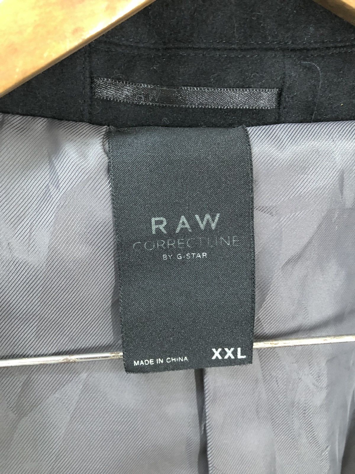 G-Star G Star RAW Wool Long Coat Jacket Size US XXL / EU 58 / 5 - 11 Thumbnail