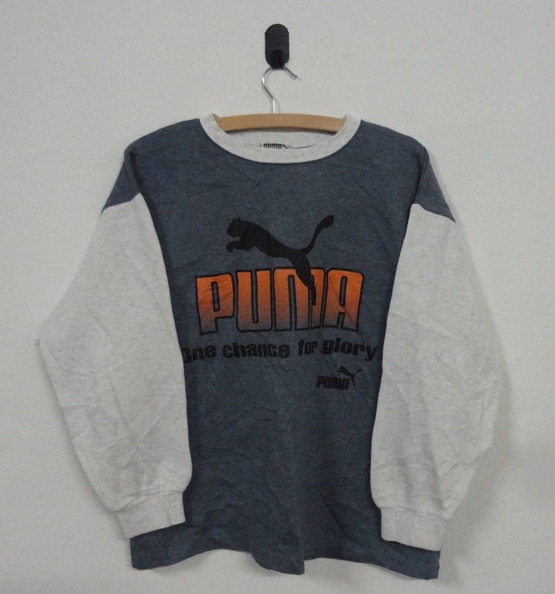 Puma Vintage Puma Sweatshirt Size 160 Size US S / EU 44-46 / 1 - 1 Thumbnail