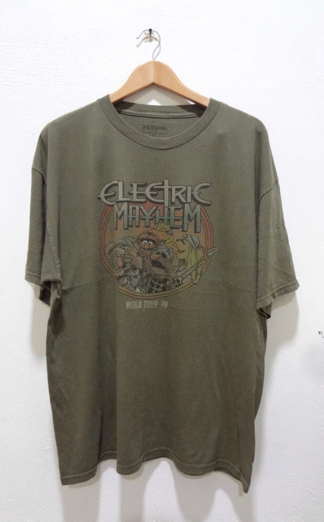 Band Tees The Muppets T-Shirt the Electric Mayhem Cartoon Size XL Size US XL / EU 56 / 4 - 1 Thumbnail