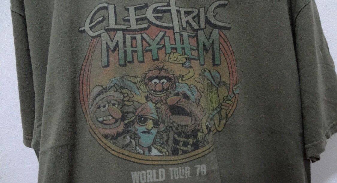 Band Tees The Muppets T-Shirt the Electric Mayhem Cartoon Size XL Size US XL / EU 56 / 4 - 3 Thumbnail