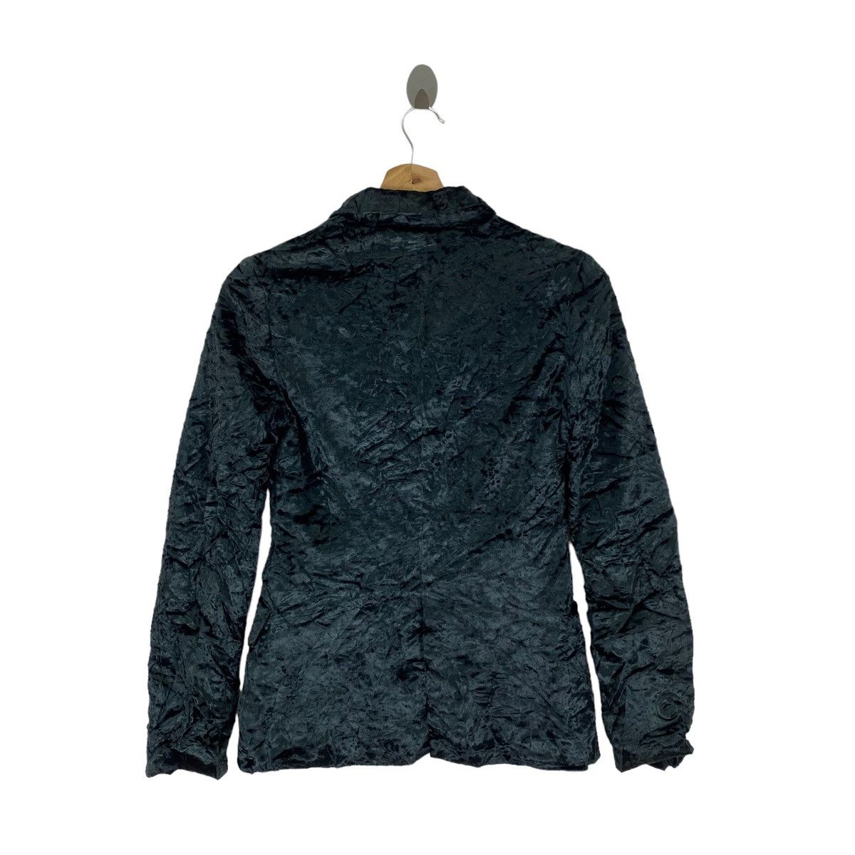 Japanese Brand NOUE-RUE By Yohji Yamamoto Japanese Brand Velvet Blazer Coat Size US XS / EU 42 / 0 - 3 Thumbnail