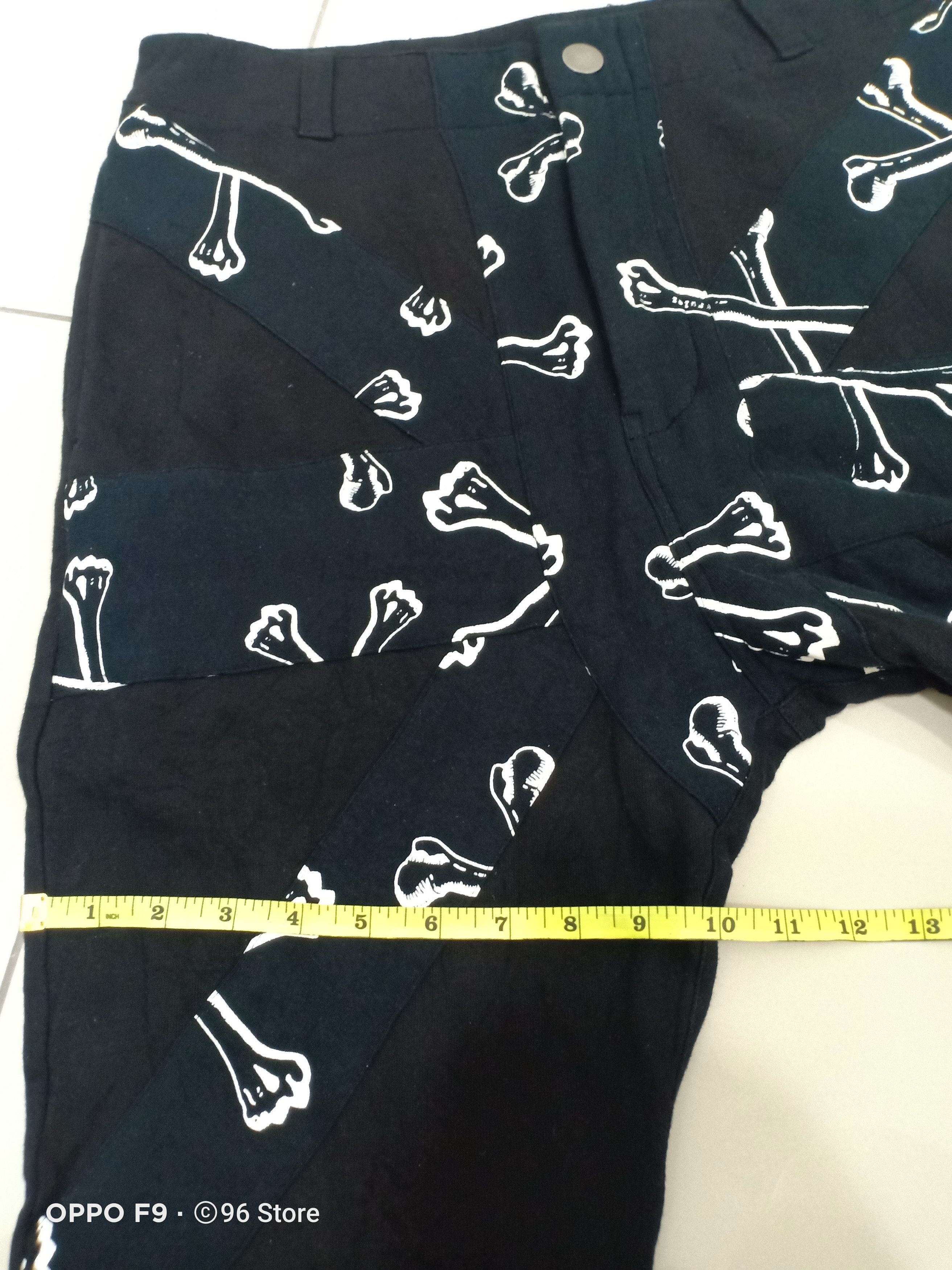 Japanese Brand Japanese Nine Rulaz Bone Skeleton Three Quarter Pant Size US 32 / EU 48 - 11 Thumbnail