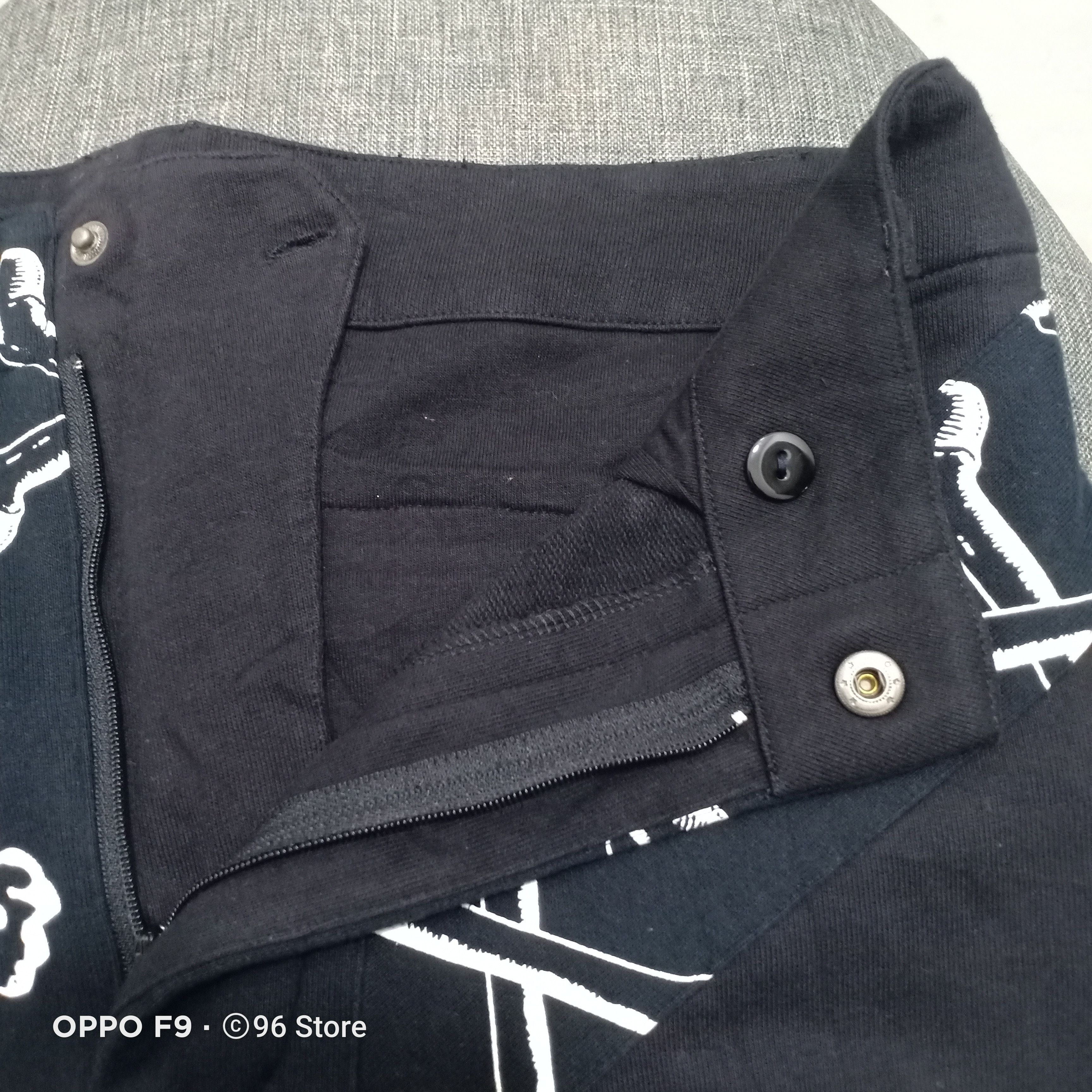 Japanese Brand Japanese Nine Rulaz Bone Skeleton Three Quarter Pant Size US 32 / EU 48 - 7 Thumbnail