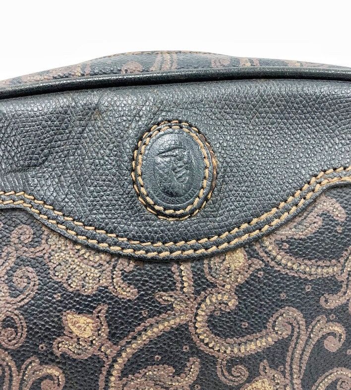 Trussardi 🔥Grail🔥 Vintage 90's Trussardi paisley slim leather bag Size ONE SIZE - 13 Thumbnail