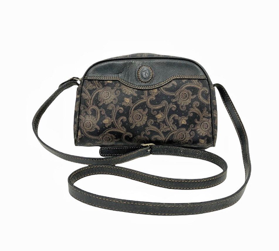 Trussardi 🔥Grail🔥 Vintage 90's Trussardi paisley slim leather bag Size ONE SIZE - 5 Thumbnail