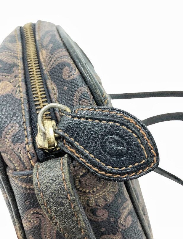 Trussardi 🔥Grail🔥 Vintage 90's Trussardi paisley slim leather bag Size ONE SIZE - 11 Thumbnail
